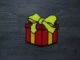 Paquet Cadeau Rouge et Jaune