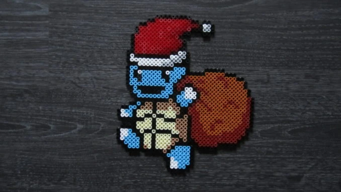 Pokemon Carapuce Père Noël