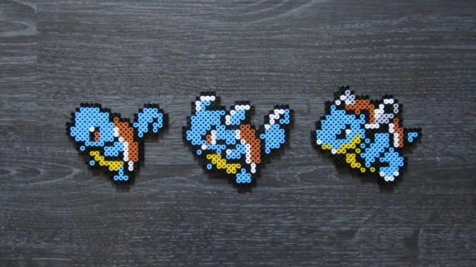 Pokemon Carapuce Carabaffe Tortank 007 008 009