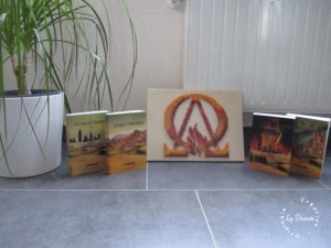 Tableau Symbole Mirage's Memories Avec Livres