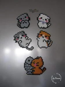 Magnets Chatons Kawaii Ensemble