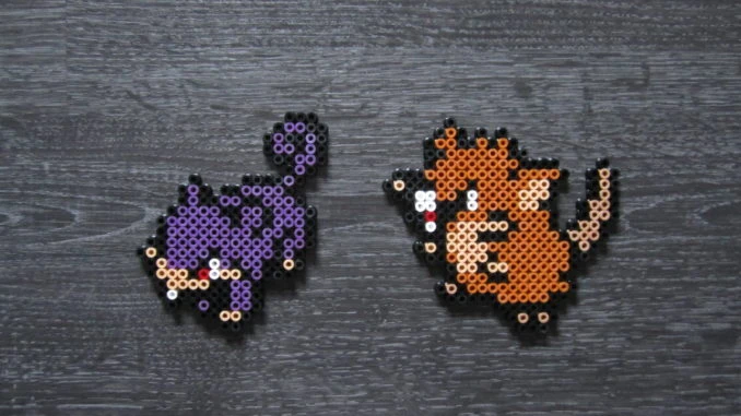Pokemon Rattata et Rattatac 019 020
