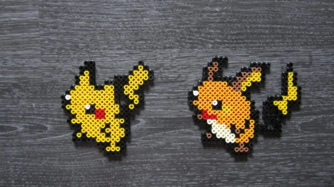 Pokemon Pikachu et Raichu 025 026